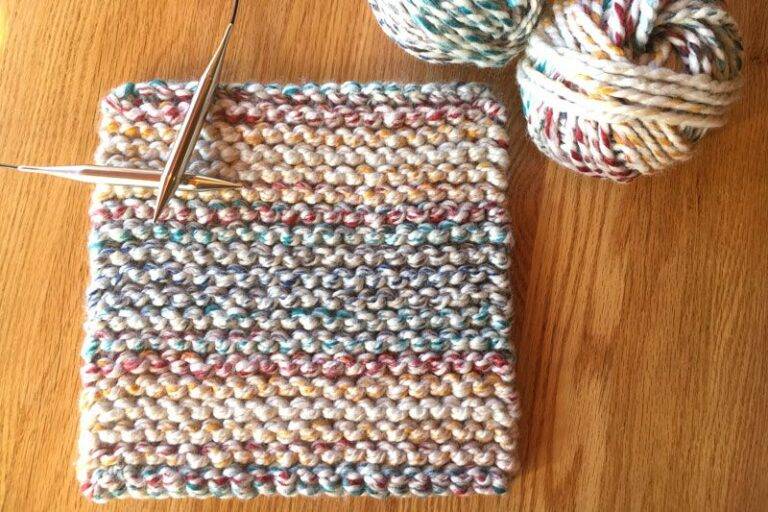 Knitted Pot Holders Pattern