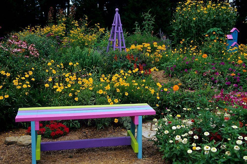 how to make a garden bench