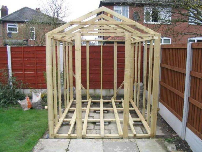 cost to build your own shed
