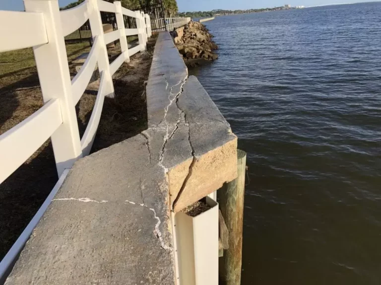 sea wall repair