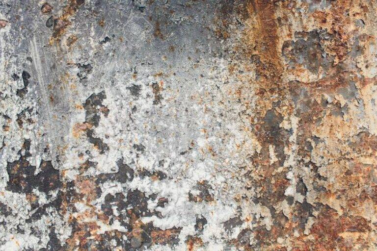 sheet metal wall rust